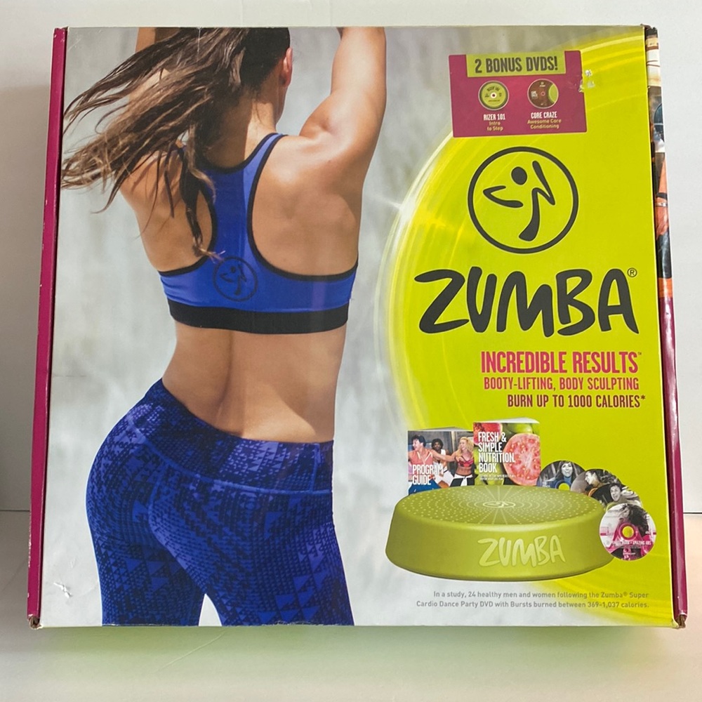 NWT! Zumba Fitness Booty-Lifting and Body Sculpting Workout Program!